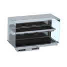 COMBISTEEL - Drop-in vitrine cubique chauffante mural