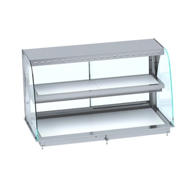 COMBISTEEL - Drop-in vitrine courbée chauffante