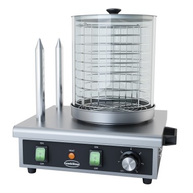 COMBISTEEL - Machine à hot dog avec 2 plots