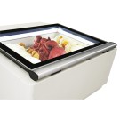 COMBISTEEL -  Vitrine à crème glacée blanc