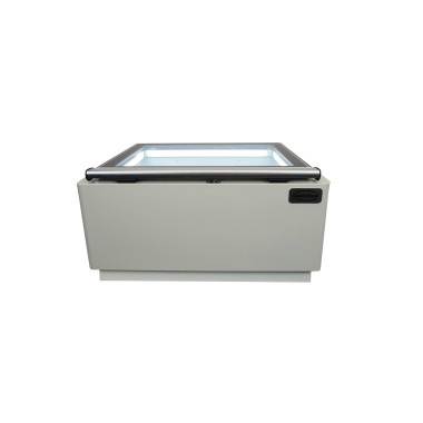 COMBISTEEL -  Vitrine à crème glacée blanc