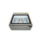 COMBISTEEL -  Vitrine à crème glacée blanc