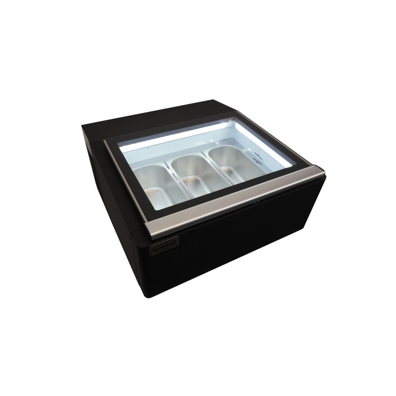 COMBISTEEL -  Vitrine à crème glacée