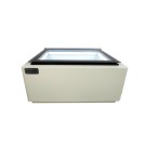 COMBISTEEL -  Table vitrine à crème glacée blanc