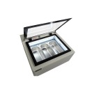 COMBISTEEL -  Table vitrine à crème glacée blanc