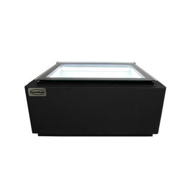 COMBISTEEL -  Table vitrine à crème glacée