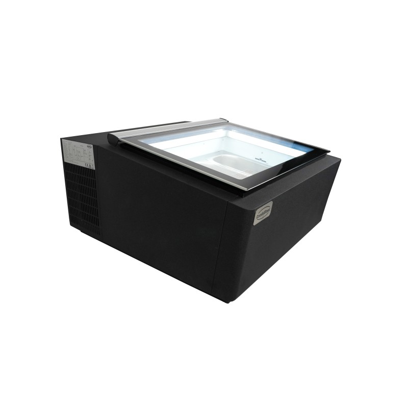 COMBISTEEL -  Table vitrine à crème glacée