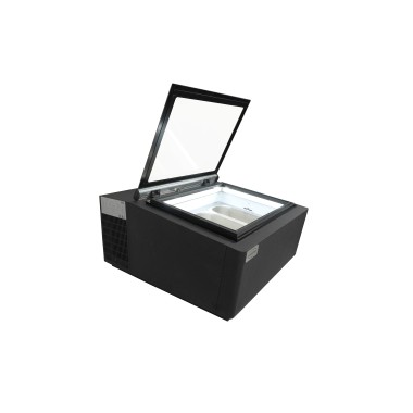 COMBISTEEL -  Table vitrine à crème glacée