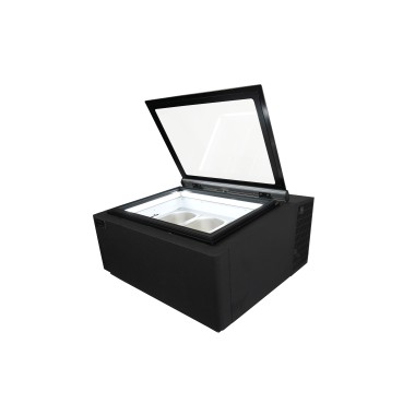 COMBISTEEL -  Table vitrine à crème glacée