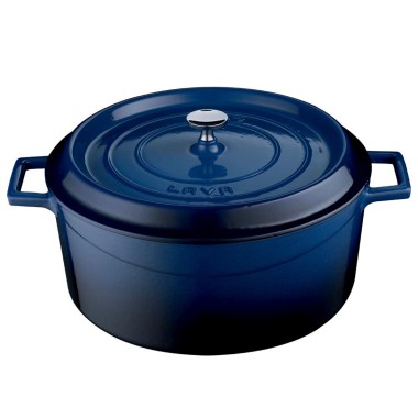COMBISTEEL - Fait tout en fonte diam 32 bleu