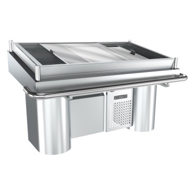 COMBISTEEL - Comptoir à poisson réfrigéré