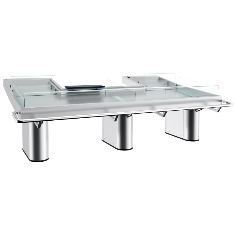 COMBISTEEL - Comptoir inox à poisson
