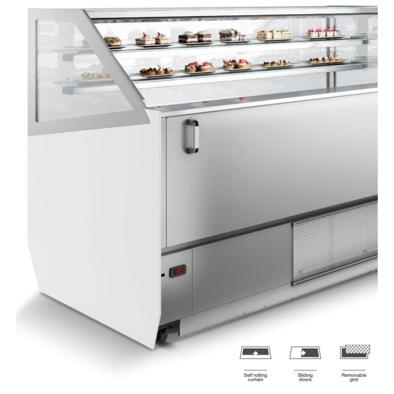 COMBISTEEL - Vitrine à crème glacée millenium 18