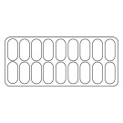 COMBISTEEL - Vitrine à crème glacée millenium 18