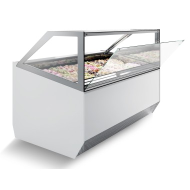 COMBISTEEL - Vitrine à crème glacée millenium 20