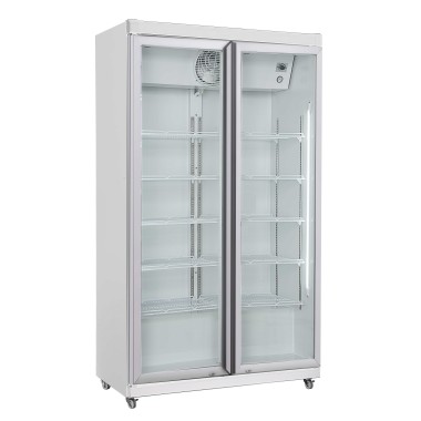 COMBISTEEL - Réfrigérateur 2 portes en verre avl-785r