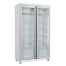 COMBISTEEL - Réfrigérateur 2 portes en verre avl-785r