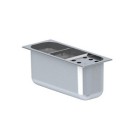 COMBISTEEL - Evier pour cuillère à glace