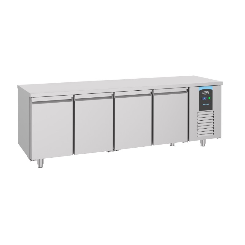 COMBISTEEL - Table réfrigérée 4 portes energy line
