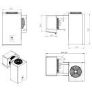 COMBISTEEL - Unité de refroidissement type négatif 2-4 m3
