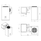 COMBISTEEL - Unité de réfroidissement type positif 6,6-9 m3