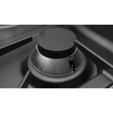 COMBISTEEL - Cuisinière à gaz 4 bruleurs