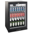 COMBISTEEL - Arrière bar réfrigérée 1 porte noir