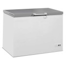 COMBISTEEL - Congélateur bahut couvercle en inox 305 l