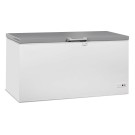 COMBISTEEL - Congélateur bahut couvercle en inox 572 l