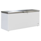COMBISTEEL - Congélateur bahut couvercle en inox 635 l