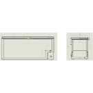 COMBISTEEL - Congélateur bahut couvercle en inox 635 l