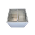 COMBISTEEL - Congélateur bahut couvercle en verre 198 l