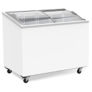 COMBISTEEL - Congélateur bahut couvercle en verre 297 l