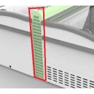 COMBISTEEL - Congélateur bahut connexion côté blanc  pour îlot sans élément de la tête