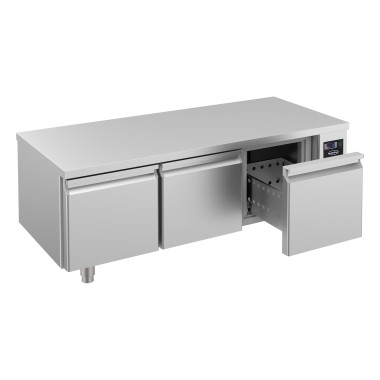 COMBISTEEL - Table réfrigérée 600 haute 3 tiroirs