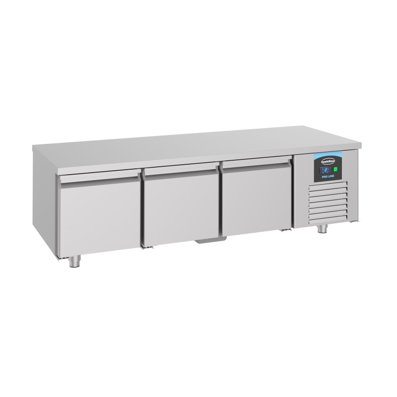 COMBISTEEL - Table réfrigérée 600 haute 3 tiroirs