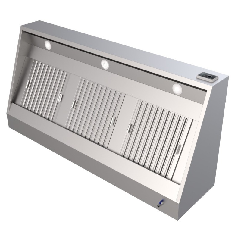 COMBISTEEL - 1100 hottes murales complet 1200