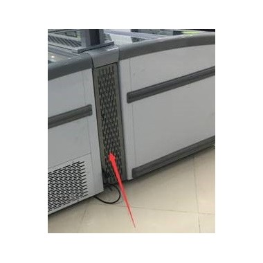 COMBISTEEL - Congélateur bahut connexion côté  pour îlot