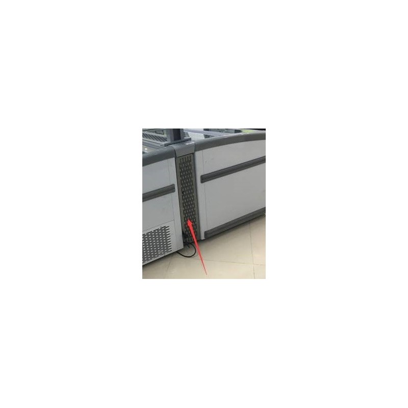 COMBISTEEL - Congélateur bahut connexion côté  pour îlot