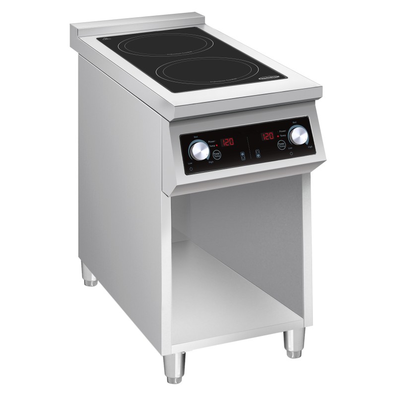 COMBISTEEL - Cuisinière à induction 2 zones