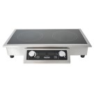 COMBISTEEL - Drop-in cuisinière à induction 2 zones
