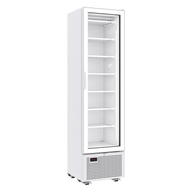 COMBISTEEL - Congélateur 1 porte en verre 221l