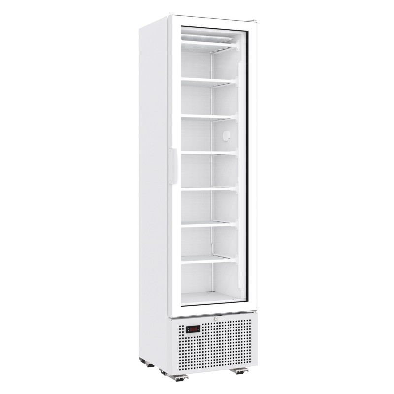 COMBISTEEL - Congélateur 1 porte en verre 221l