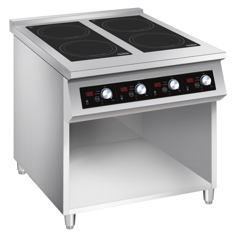COMBISTEEL - Cuisinière à induction 4 zones