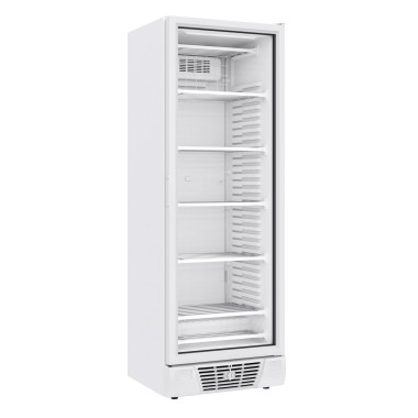 COMBISTEEL - Congélateur 1 porte en verre 382l