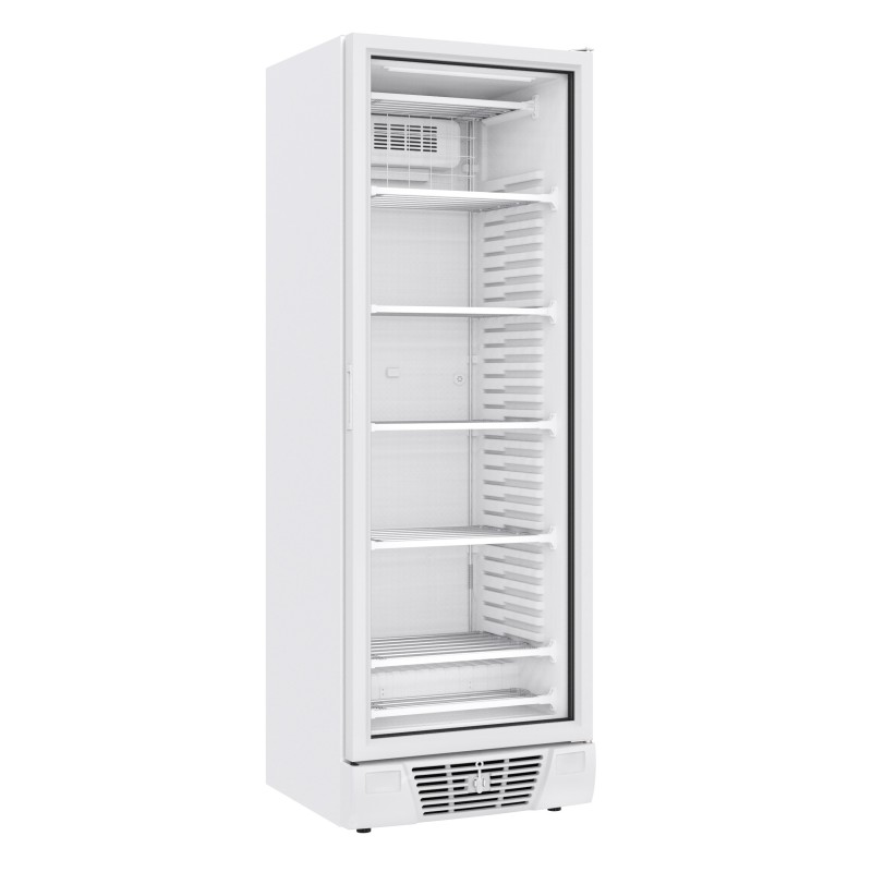 COMBISTEEL - Congélateur 1 porte en verre 382l