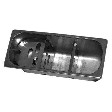 COMBISTEEL - Evier pour cuillères à glace 270x110x120 avec trou d'évacuation