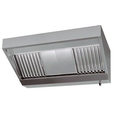 COMBISTEEL - Hottes murales robinet de vidange 2400