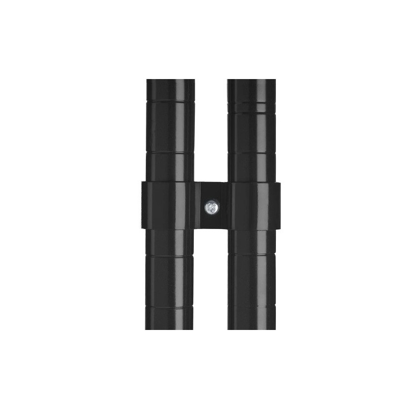 COMBISTEEL - Set van 2 koppelbeugels zwart  tbv 7530.0025-0030-0035-0040