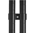 COMBISTEEL - Set van 2 koppelbeugels zwart  tbv 7530.0025-0030-0035-0040